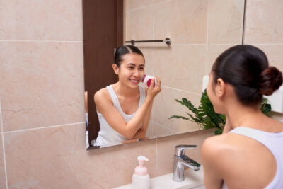 limpieza y masaje facial